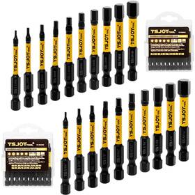 Ys-9005 Ysjoytool 20-piece Impact Allen Hex Bit Set S2 Steel Metric And Sae 1/4ft Hex-shank 2