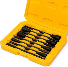 Ys-9007 Ysjoytool 8 Pcs Long Magnetic Nut Driver Set 6 Inches Metric 1/4 Inch Hex Shank Driv