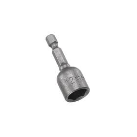 Zaplyte 617662386221 12mm Magnetic Nut Driver Bit 1/4 Inch Quick-change Hex Shank 1.89 5pcs