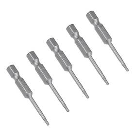 Zaplyte 617662684099 1/4 Inch Hex Shank 2-inch Length T6 Magnetic Torx Screwdriver Bits Tools 5 Pcs