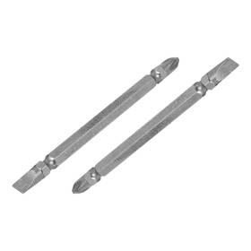 Zaplyte 619668093288 Dual Head Magnetic Slotted Phillips Screwdriver Bits 100mm 10pcs