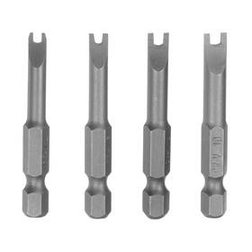Zaplyte 634149892761 4 Pcs Magnetic U4 U6 U8 U10 Tip U-shaped Spanner Screwdriver Bits Tool Zaplyte 634149892761 4 Pcs Magnetic U4 U6 U8 U10 Tip U-shaped Spanner Screwdriver Bits Tool