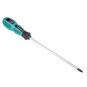 Zaplyte 636939734039 #2 Phillips Screwdriver 8 Inch Round Shaft Non Slip Comfortable Handle