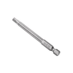 Zaplyte 639664693879 Hex Screwdriver Bits 3/16 Inch 75mm Length 1/4 Shank Steel Magnetic