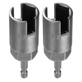 Zaplyte 641832889717 Wing Nut Driver 19mm Metric Socket 1/4 Inch Hex Shank Deep Slot Drills Bit