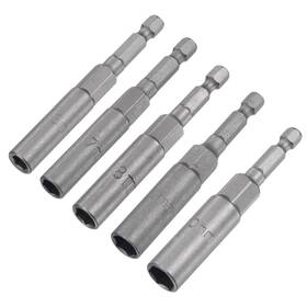 Zaplyte 783243244966 1/4 Inch Quick Change Hex Shank 6/7/8/9/10mm Nut Driver Bit No-magnetic Cr-v