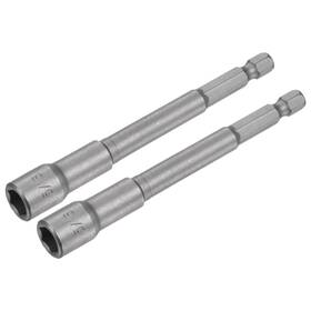 Zaplyte 783243308996 1/4 Inch Quick-change Hex Shank 5/16 Magnetic Nut Driver Bit 4 Length 2sets Zaplyte 783243308996 1/4 Inch Quick-change Hex Shank 5/16 Magnetic Nut Driver Bit 4 Length 2sets