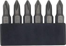 50mm-with Zhuhai Plantain Electronic Commerce Co. Ltd. 726084123632 6pcs Jis Screwdriver Bit Set 35mm&50mm-with Magnetic Tip 1/4 Hex Shank S2 Al