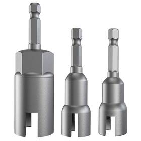 Esbatch3-15171 Zusful 3 Pack 1/4 Inch Hex Shank Power Wing Nut Driver Set Slot Nuts Drill Bit Sock