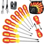 Vheonet Magnetic Screwdriver Sets Pcs,craftsman 10PC-RED. Fixed Price $22.55.