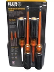 Klein Tools 33734INS Slim-tip Insulated Screwdriver, 4-PIECE Set-new. Fixed Price $38.99.