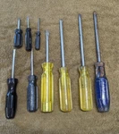 9 Pratt Read Screwdriver Set Phillips Slotted Flat Head Stubby Long Usa. Fixed Price $25.27.
