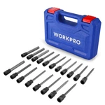 Workpro 19PCS Extra Long Torx Hex Socket Set 3/8" Drive Allen Star. Fixed Price $39.99.