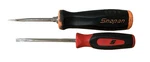 Snap-on Flat Head DES414095 & Red Mini-tip Screwdrivers SGD306B Used. Fixed Price $38.99.