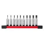 Milwaukee Tool 48-22-9540 10 Pc .1/4 In. Drive Sae Hex Bit Socket Set. Fixed Price $69.99.