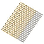Metallixity Drill Bit 5/64 20PCS, 4241 High-speed Steel Straight Shank Titani.... Fixed Price $14.37.