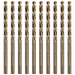 Hss Twist Drill Bits 1/8 Inch 10PCS Jobber Straight Round Shank Hphope Suitable. Fixed Price $20.00.