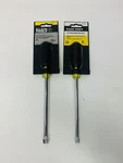 Klein Tools 646-3/8" And 646-1/4 Cushion-grip Nut Driver 6" Hollow Shank. Fixed Price $25.00.