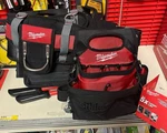 Milwaukee 48-22-8110 Tool Belt 1680D Red/black Tear Resistant All-metal Hardware. Fixed Price $85.00.