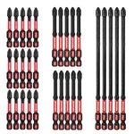 Geinxurn Impact Tough #2 Phillips 2/3/6 In. Steel MIXED-PHD2-30PCS. Fixed Price $28.23.