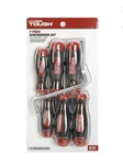 7-PIECE Hyper Tough Screwdriver Soft Grip Handles Philips Slotted Offset. Fixed Price $13.95.