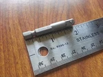 Irwin, 1/4" Square Male Drive, Hex, Ball Lock, 2" Long. Fixed Price $5.00.