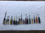 Vintage Screwdrivers/ Nutdrivers- Craftsman Klein Stanley Xcelite Vaco Lot Of 18. Fixed Price $18.99.