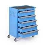 Mobile Tool Cabinet 5-DRAWER Rolling Cart With Locking Mechanism Wheels. Fixed Price $127.49.