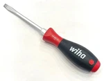 Wiha 1.2 X 6.5MM 100MM Heavy Duty Slotted Screwdriver Softfinish Germany 30816. Fixed Price $5.00.