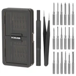 Small Screwdriver Set With Long Bits, S2 Phillips, Flathead, Security Torx Bi.... Fixed Price $16.79.