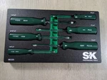 Sk Screwdriver Set 6 Piece Suregrip Pro-level Top The Line Professional. Fixed Price $88.50.