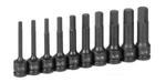 Grey Pneumatic 1340H 1/2" 10 Pc 4" Hex Driver Set. Fixed Price $192.36.