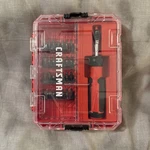Craftsman Torque Screwdriver Set With Storage 1" Phillips Slotted Hex Torx. Fixed Price $119.00.