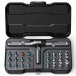 Bomivoi 24 In 1 Magnetic Screwdriver Set, Diy Ratchet Multi.... Fixed Price $43.40.