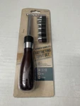 New Menards Ratcheting Drive Set 7 Heads Wooden Handle 243-2022-PROMO!-RARE!!. Fixed Price $8.49.