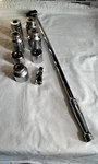 Greatneck 1/2-INCH Drive 24" Extension Breaker Bar & 8 Assorted Socket Read. Fixed Price $46.50.