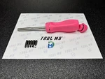 Snap-on Tools Usa New Pink Hard Handle Ratcheting Screwdriver SSDMR4BP. Fixed Price $279.95.