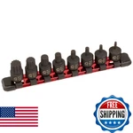 Sunex Tools 3640 3/8" Drive Stubby Triple Square Impact Bit Socket Set 8-PC. Fixed Price $67.80.