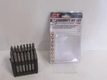 Wilmar 459412 Security Bit Set - 32 Piece. Fixed Price $8.99.