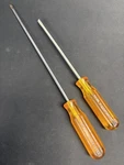Vintage Xcelite R3166 & R31610, Flathead Screwdriver Amber Handle, Usa. Fixed Price $15.99.