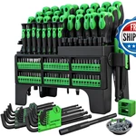 Swanlake Garden Tools 141-PIECE Magnetic Screwdriver Set Plastic Rack. Fixed Price $73.01.