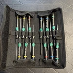 Wera Kraftform Micro 12PC Precision Screwdriver Set 05073675001 SB1. Fixed Price $35.00.