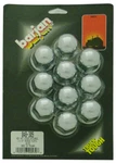 Barjan 48309 1-1/8" Hex Nut Cover With Flange 10 Per Card. Fixed Price $13.11.