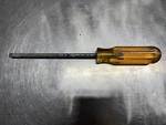 Xcelite R146, 1/4" 6" (6.35MM 152MM) Slotted Round Shaft Screwdriver R146V. Fixed Price $7.39.