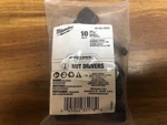 Milwaukee Shockwave 1/2" Impact Magnetic Nut Drivers 10PK 49-66-0537 (2-9/16). Fixed Price $29.00.