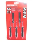 New! Craftsman 5-PC. Precision Screwdriver Set, CMHT65074. Fixed Price $12.99.