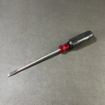 Crescent 2143-8 Round Shank Screwdriver, Long 3/8" Flat Tip, Cushion Grip Usa. Fixed Price $19.99.