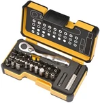 Felo - Xs 33 Tool Set 1/4" With Mini Ratchet, Bits And Accessories. Fixed Price $66.50.
