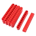 20 Pcs 11 Holes Hex Shank Screwdriver Bit Holder, Drill Head Storage Case Red. Fixed Price $20.59.