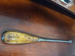 Vintage Irwin 14-1/2 Wood Handle Flat Head SCREWDRIVER-1/2" Wide-- Usa. Fixed Price $25.00.